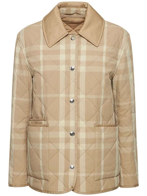 Burberry Dranefeld Quilted Check Jacket 